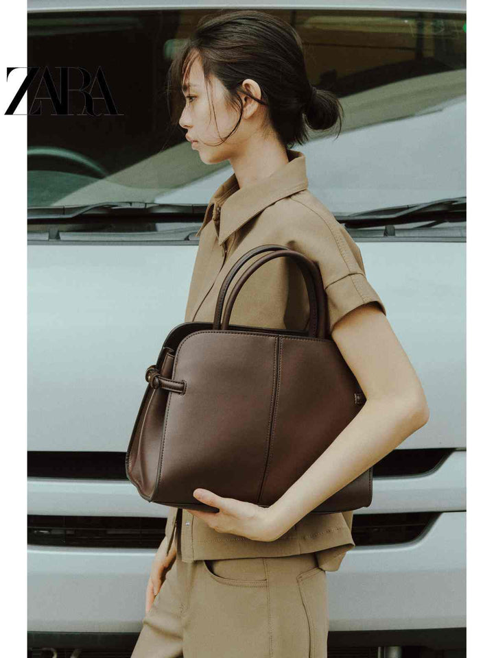 ZARA2025 Autumn New Women's Bag Large Capacity Urban Leisure Bag 6353610 721