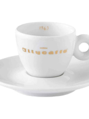 طقم فناجين إسبريسو illy Coffee Cup Heritage Series | 6 أكواب + 6 صحون مع علبة هدايا.