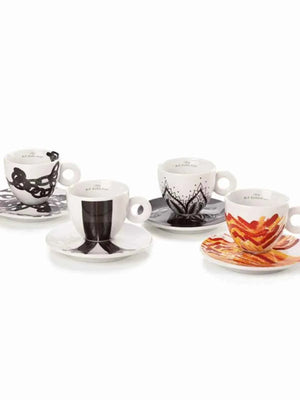 كوب illy Limited edition 2024| طقم فناجين إسبريسو فني من 4 مصممين.