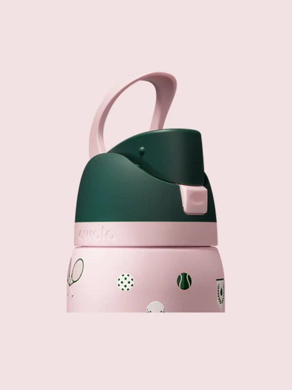 Owala New Tennis Powder Thermal Insulation Sports Kettle Weekend Outing Water Cup Large Capacity Gift Cup 32oz