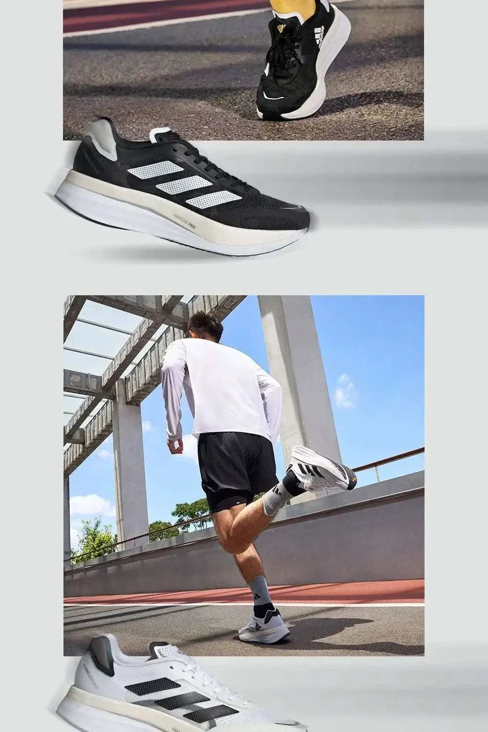 حذاء جري خفيف للماراثون من أديداس adidas.