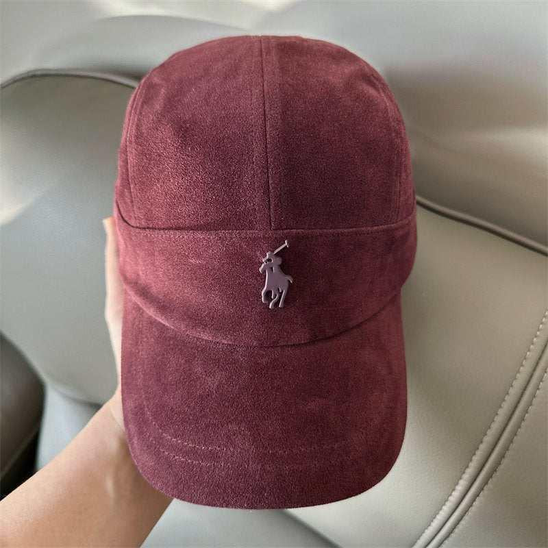 velvet hat Korean autumn and winter casual.