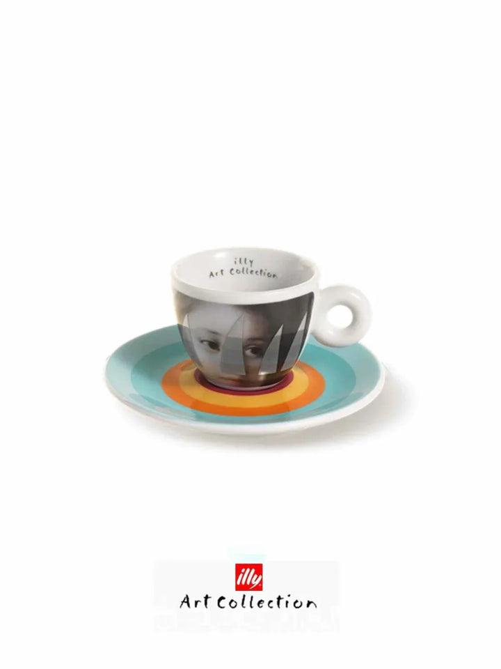 Illy Coffee espresso cup by Stefan Sagmeister celebrating Barcolana Sailing Race.