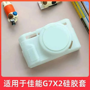 For Canon G7x2 Protective Case G7x3 Camera Bag Case Silicone Case Cute Card Dust Case Soft Case SX730 Portable Dropproof Accessories.