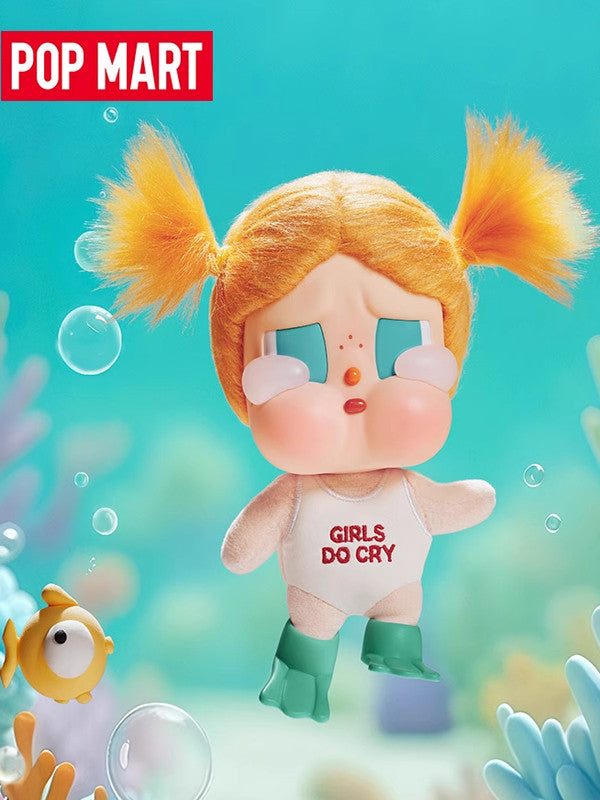 أصلي 100% دمية POP MART Crybaby Vacation Mode On