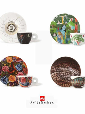 illy Coffee Mugإصدار بينالي فينيسيا 2024 | طقم فناجين إسبريسو كوليكترز آرت.