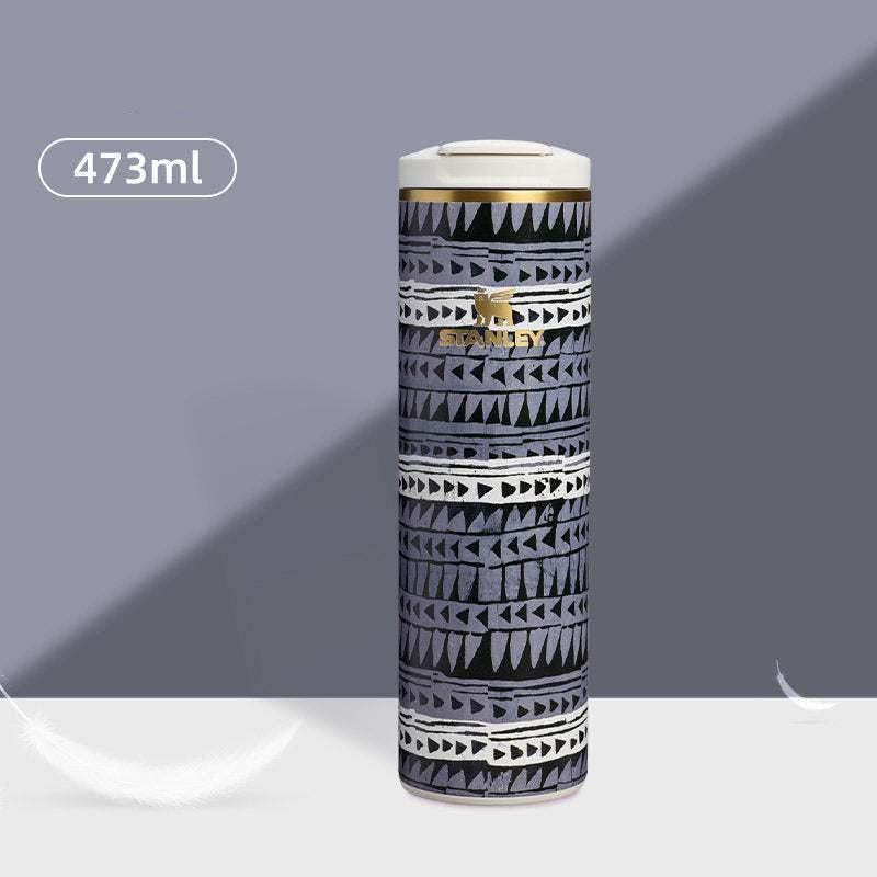 Stanley Tumbler كوب ستانلي الأصلي بأشكال فنية ونقوش مميزة ✨🎨.