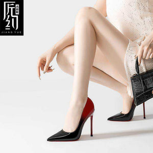 Christiana حذاء كعب عالي Stiletto بتدرج ألوان أنيق وجذاب.