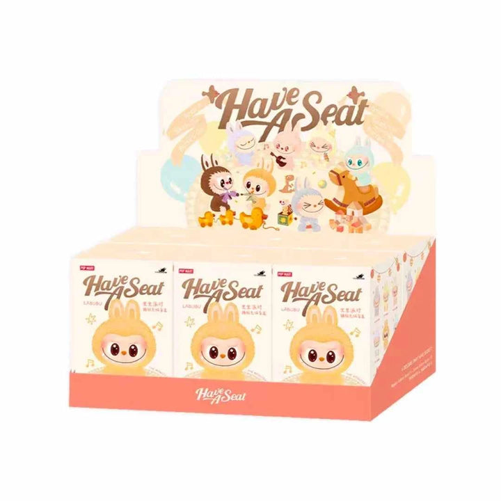 LABUBU POPMART  LABUBU بوب ماركتLabubu Have A Seat Series من Pop Mart