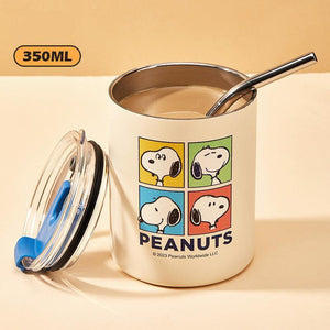 كوب Snoopy Tumbler الحراري – رفيقك المرح في كل مكان 🐾✨.