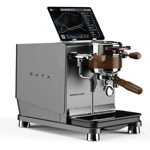 ماكينة قهوة Wendougee Data S BK | تصريف المياه يدويا أو التوصيل المباشر نصف أوتوماتيك احترافية ☕.