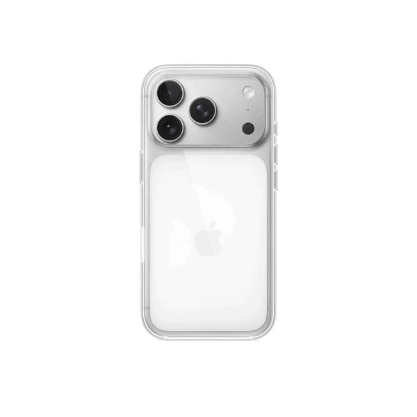 غطاء iPhone 17 Pro شفاف أصلي يدعم MagSafe بحماية ضد الصدمات والخدوش
