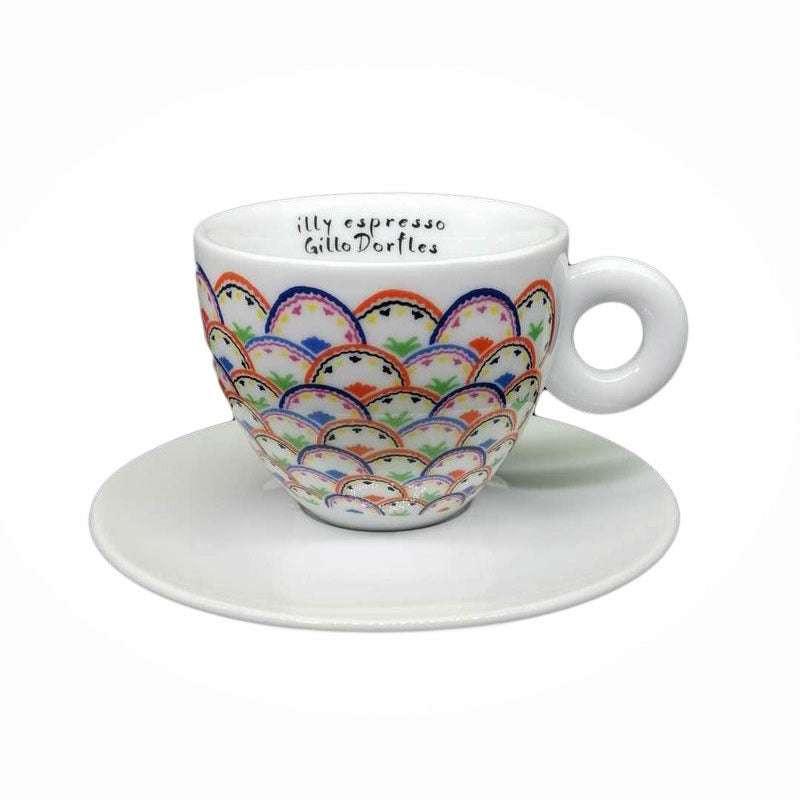 فنجان Espresso من illy Art Collection بتصميم Gillo Dorfles.