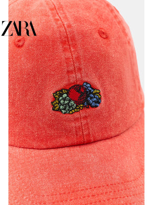 ZARA2026 Autumn New Arrival: Women's Fruit of the Loom™ Baseball Cap 0653289 615