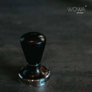 مكبس قهوة WOWA احترافي بتصميم خشب طبيعي فاخر.