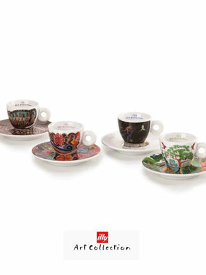 illy Coffee Mugإصدار بينالي فينيسيا 2024 | طقم فناجين إسبريسو كوليكترز آرت.