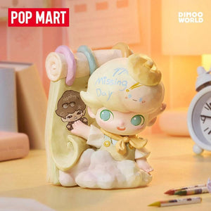 مجسم DIMOO WORLD من POP MART سلسلة The Missing Day عشوائي.