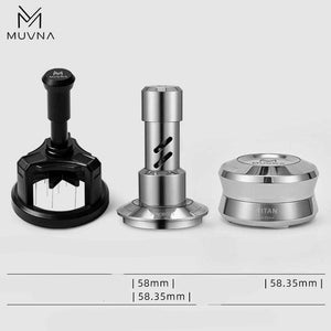 موزع قهوة Muvna WDT Tool لتوزيع مثالي بقطر 58mm و 58.35mm.