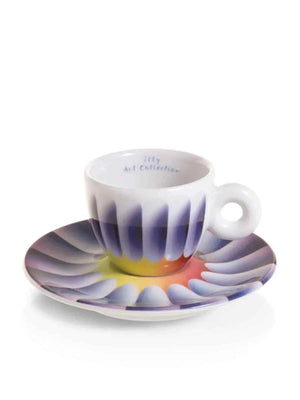 "illy coffee cup إصدار محدود 90 عام 2023 | فنجان إسبريسو Judy Chicago كوليكترز".