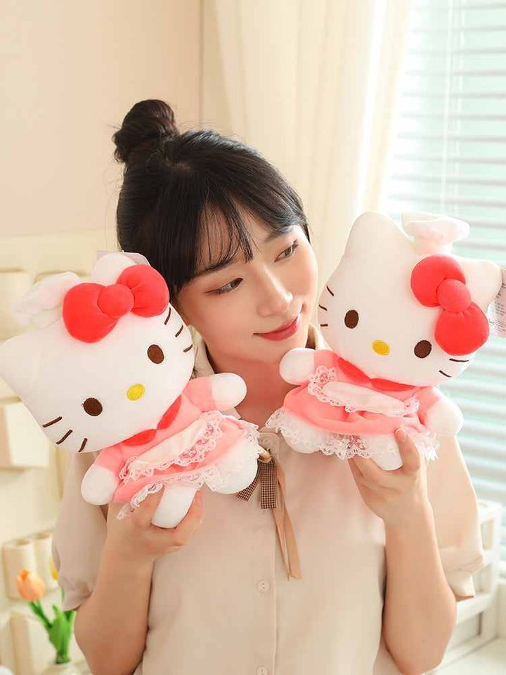 دمية Hello Kitty فخمة – لعبة ناعمة ولطيفة للبنات بجودة عالية