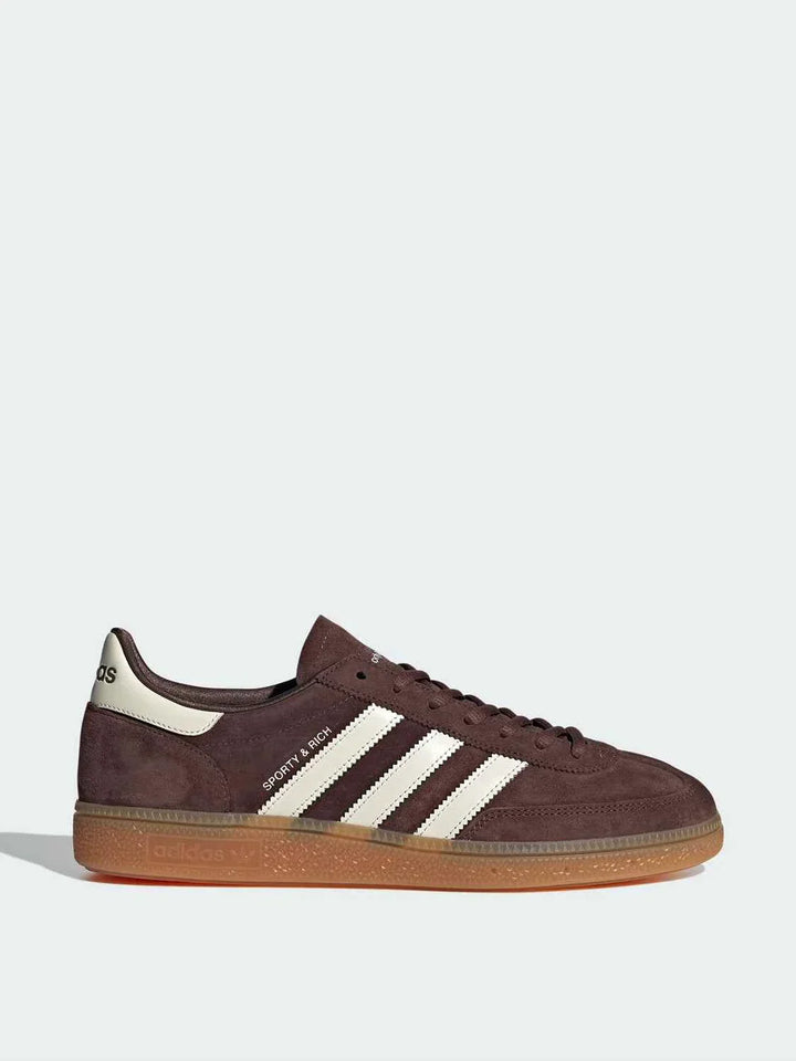 Adidas official genuine vintage low-top brown and white casual board shoe with gum sole