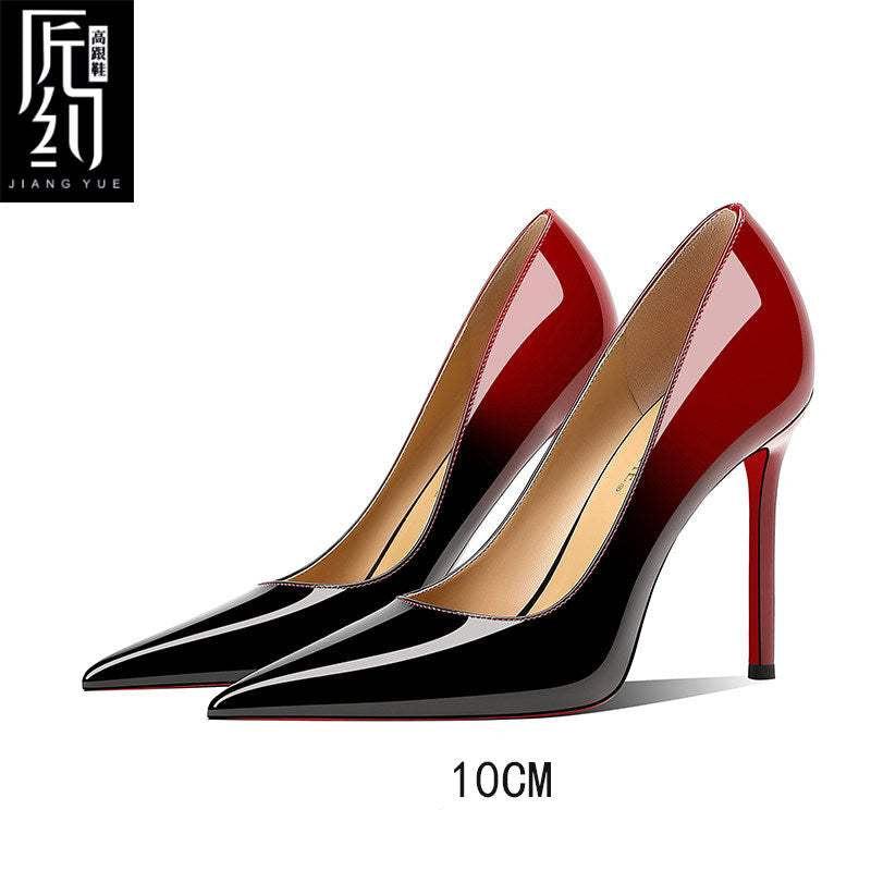 Christiana حذاء كعب عالي Stiletto بتدرج ألوان أنيق وجذاب.