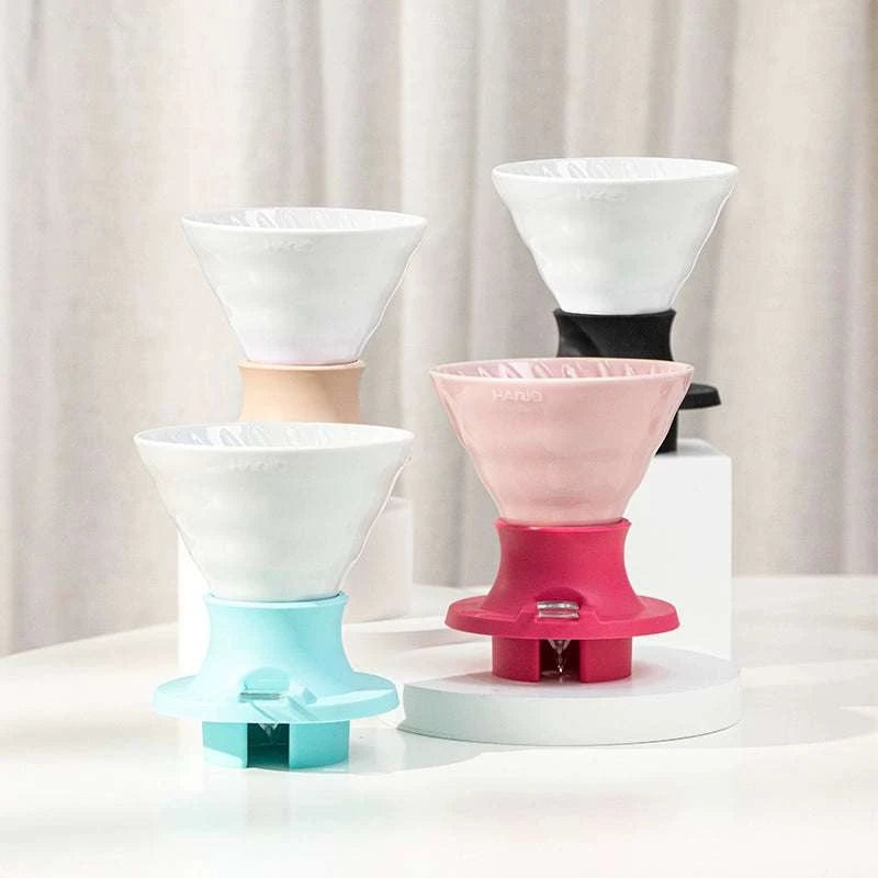 HARIO Ceramic Smart Cup with Switch Hand.
