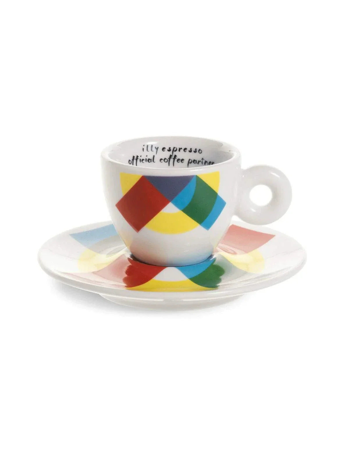 illy Art Collection 2015 Milan Expo Espresso and Latte Cups.