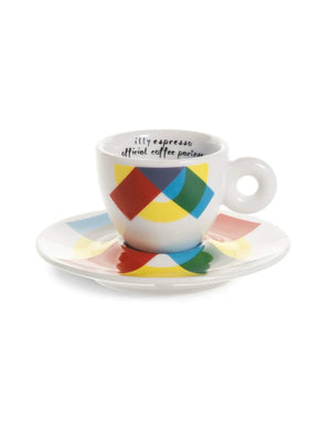 illy Art Collection 2015 Milan Expo Espresso and Latte Cups.