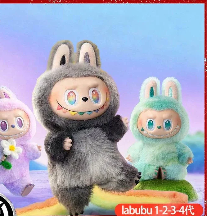 ميدالية Labubu الفاخرة - تشكيلة الشخصيات المخملية المميزة.