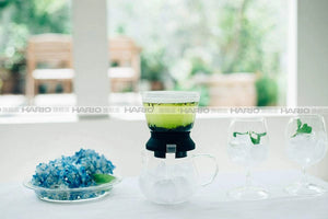 HARIO glass tea Brewer with valve TDR.