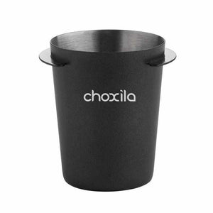 كوب استقبال القهوة Choxila من الفولاذ المقاوم للصدأ - لون أسود.