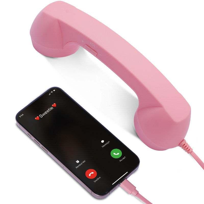 سماعة Retro Phone كلاسيكية للهواتف الذكية بألوان متعددة.