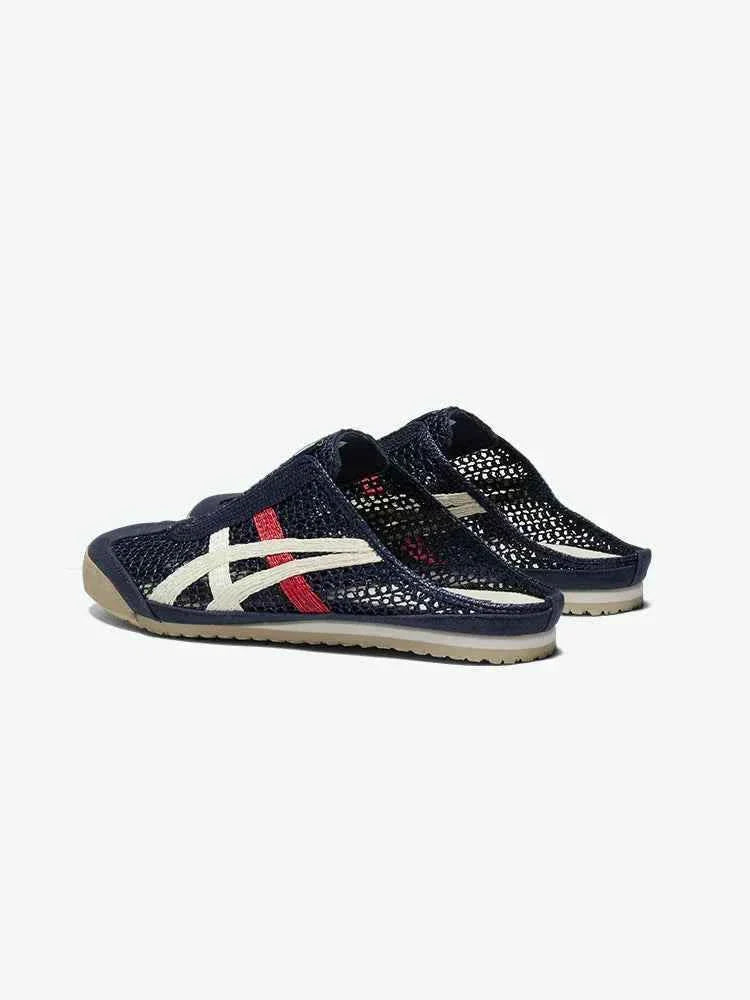 Onitsuka Tiger MEXICO 66 SABOT حذاء أسكس ميكسيكو 66 سابوت - كحلي شبكي.