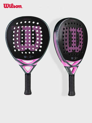 Wilson مضرب تنس باديل رسمي كربون فايبر احترافي للجنسين | Wilson Padel Racket.