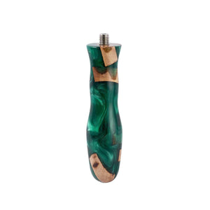 مقبض Portafilter احترافي من Resin وخشب طبيعي.