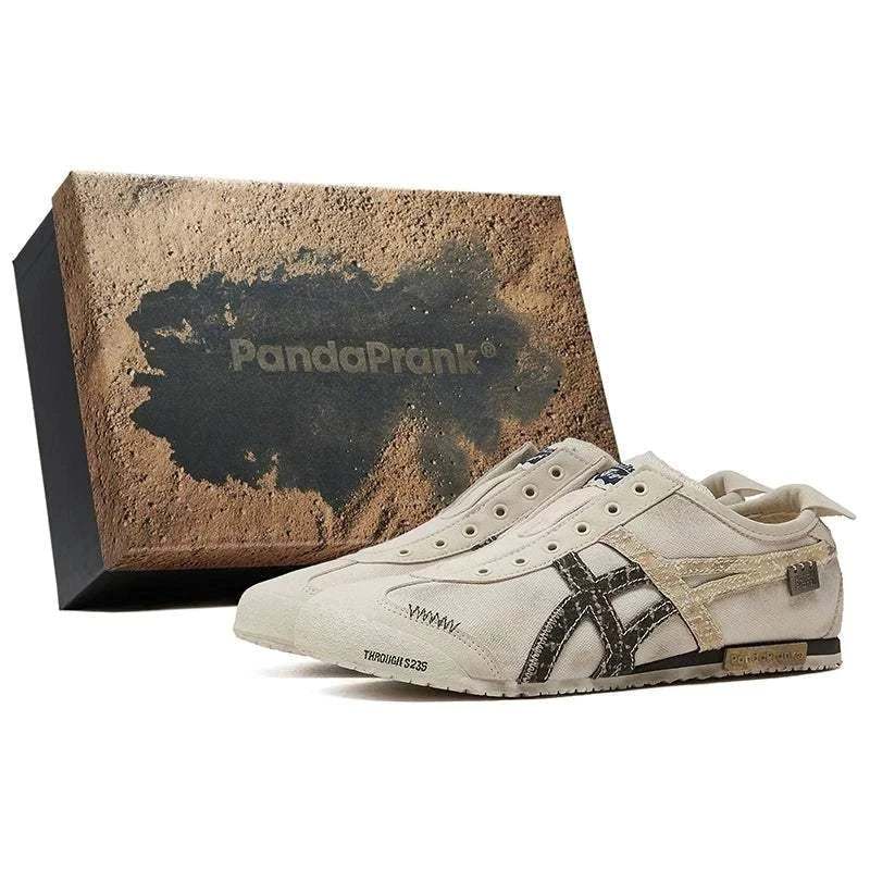 Onitsuka Tiger Desert Custom Low-Top Athleisure Shoes.