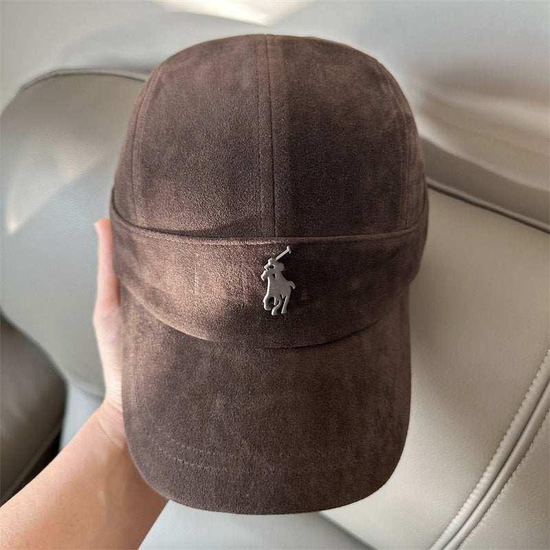 velvet hat Korean autumn and winter casual.
