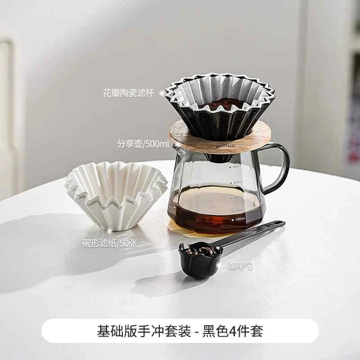 مجموعة ماكينة صنع القهوة Bincoo Pour-over - رفعة