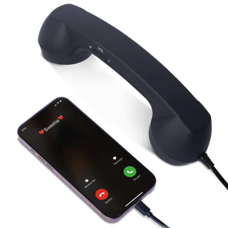 سماعة Retro Phone كلاسيكية للهواتف الذكية بألوان متعددة.
