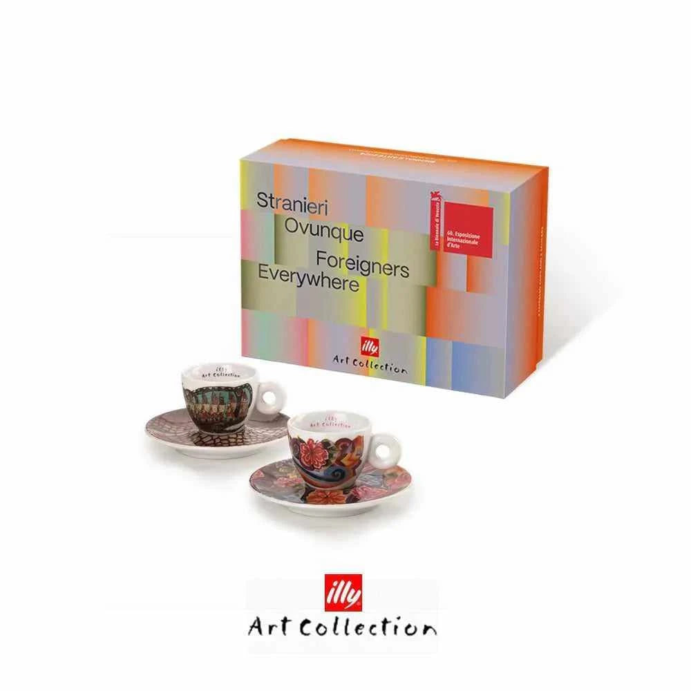 illy Coffee Mugإصدار بينالي فينيسيا 2024 | طقم فناجين إسبريسو كوليكترز آرت.