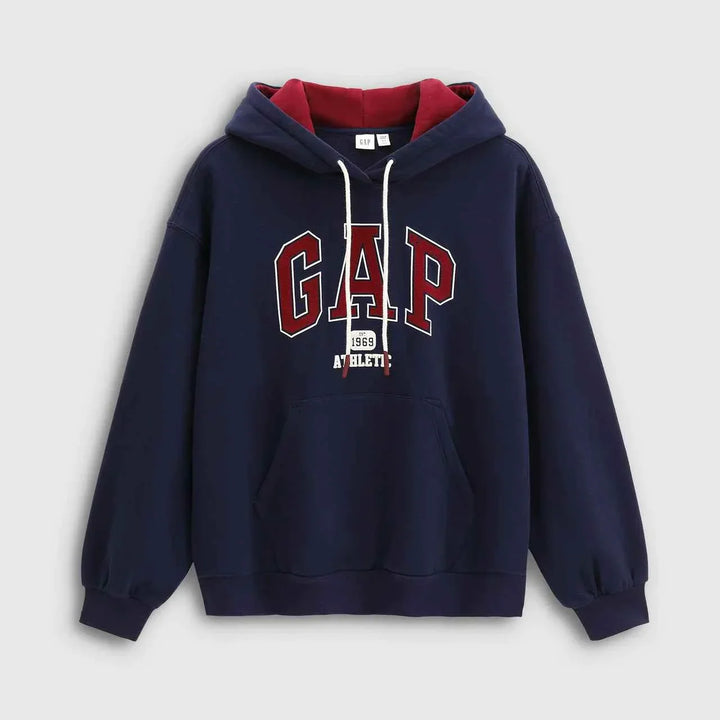هودي Gap كلاسيك أصلي رجالي ونسائي كاجوال بألوان متعددة وتصميم مريح وقماش كتان ناعم