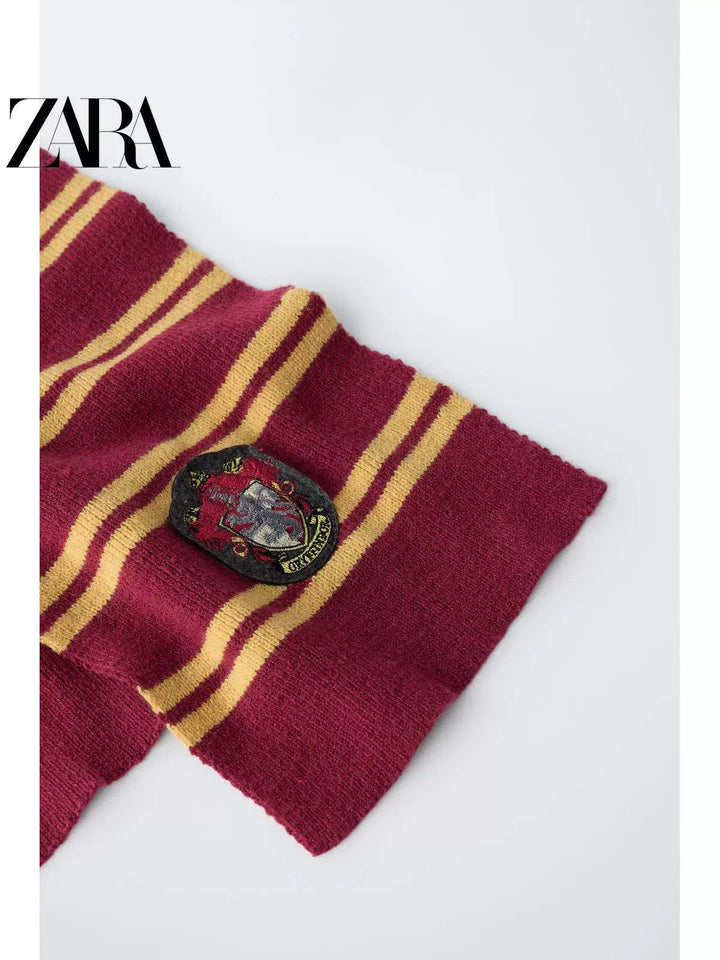 ZARA2025 Fall New Halloween Harry Potter  Scarf Disguise Costume
