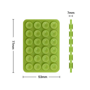Double-sided silicone suction cup phone case holder high-value anti-drop three-dimensional suitable for Apple 17 female 2026 new model.