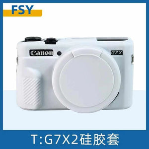 For Canon G7x2 Protective Case G7x3 Camera Bag Case Silicone Case Cute Card Dust Case Soft Case SX730 Portable Dropproof Accessories.
