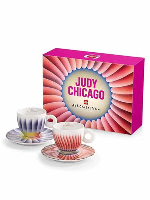 "illy coffee cup إصدار محدود 90 عام 2023 | فنجان إسبريسو Judy Chicago كوليكترز".