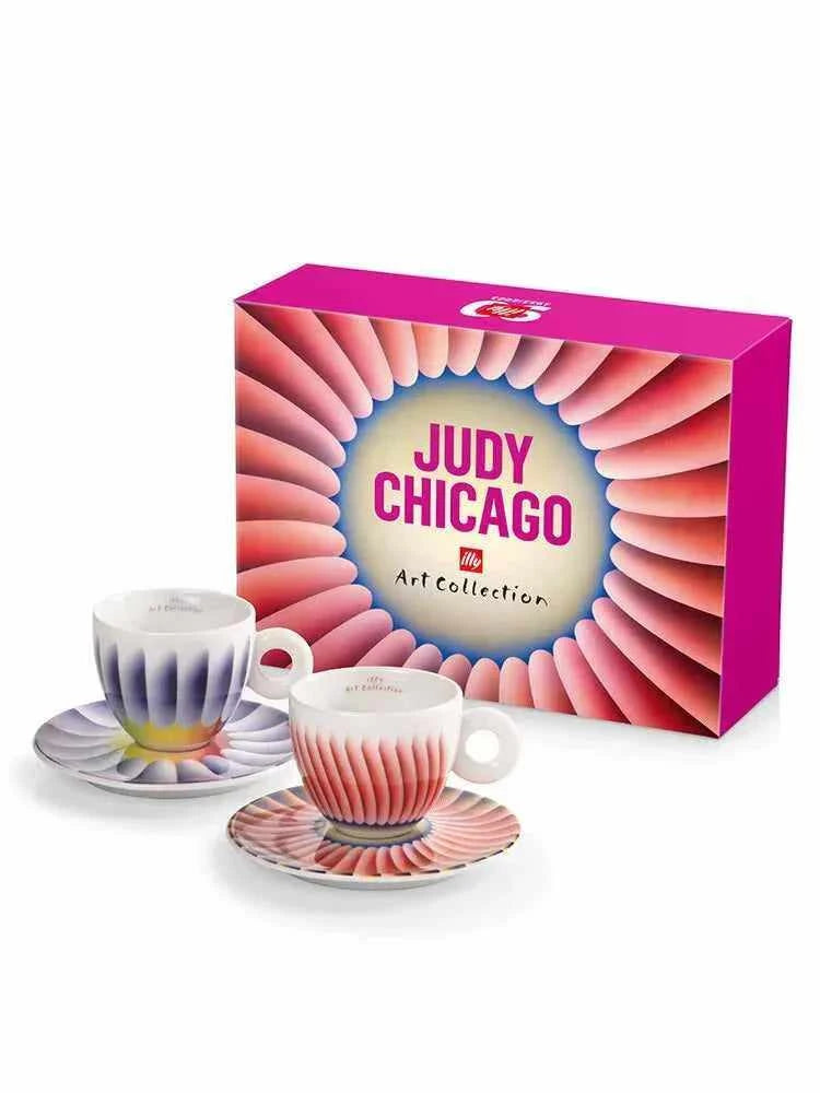 "illy coffee cup إصدار محدود 90 عام 2023 | فنجان إسبريسو Judy Chicago كوليكترز".