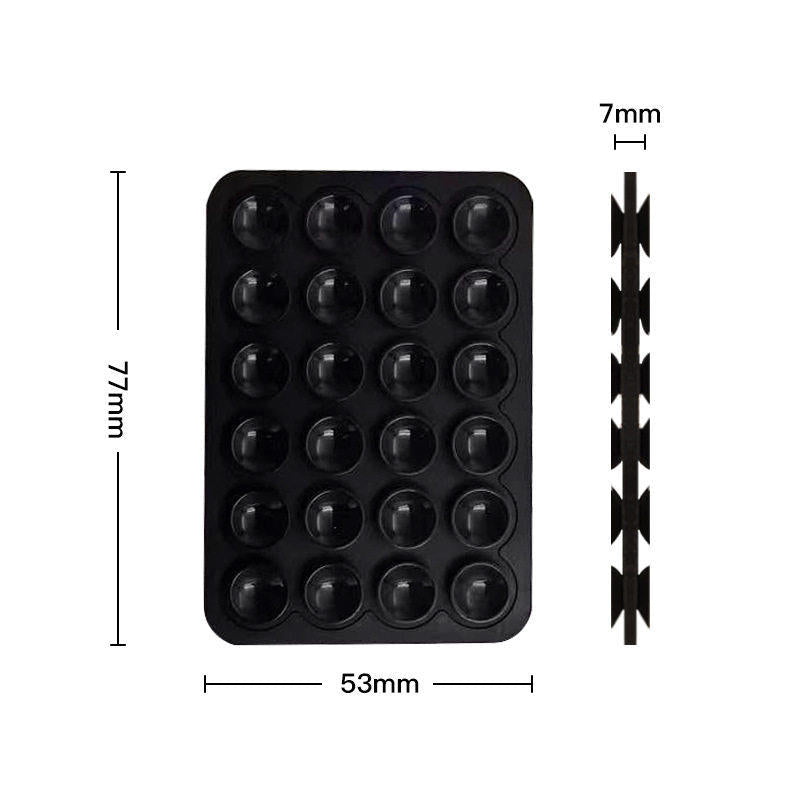 Double-sided silicone suction cup phone case holder high-value anti-drop three-dimensional suitable for Apple 17 female 2026 new model.