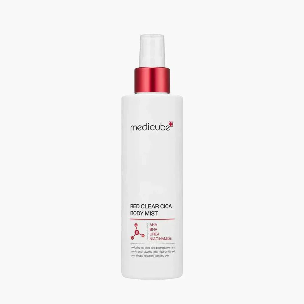 Medicube Red Clear Cica Best Backne Treatment Body Mist | بخاخ ميديكيوب لعلاج وتهدئة حبوب الظهر والجسم 🧴✨.