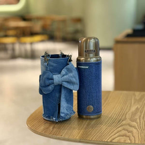 Starbucks Cup Denim Mark Accompanying Stainless Steel.